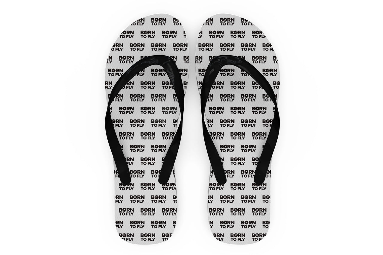 Born To Fly Special Designed Slippers (Flip Flops)
