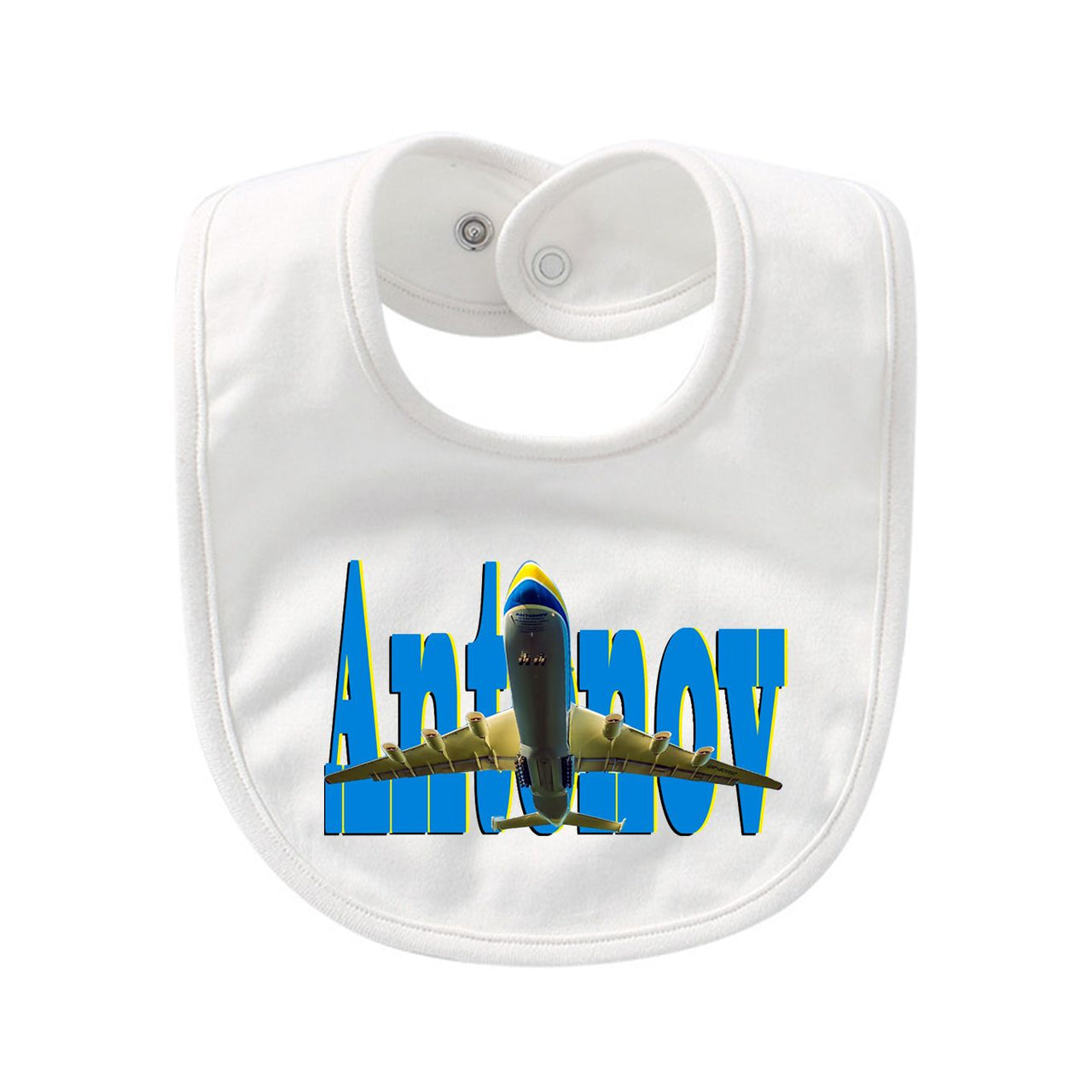Antonov AN-225 (24) Designed Baby Saliva & Feeding Towels