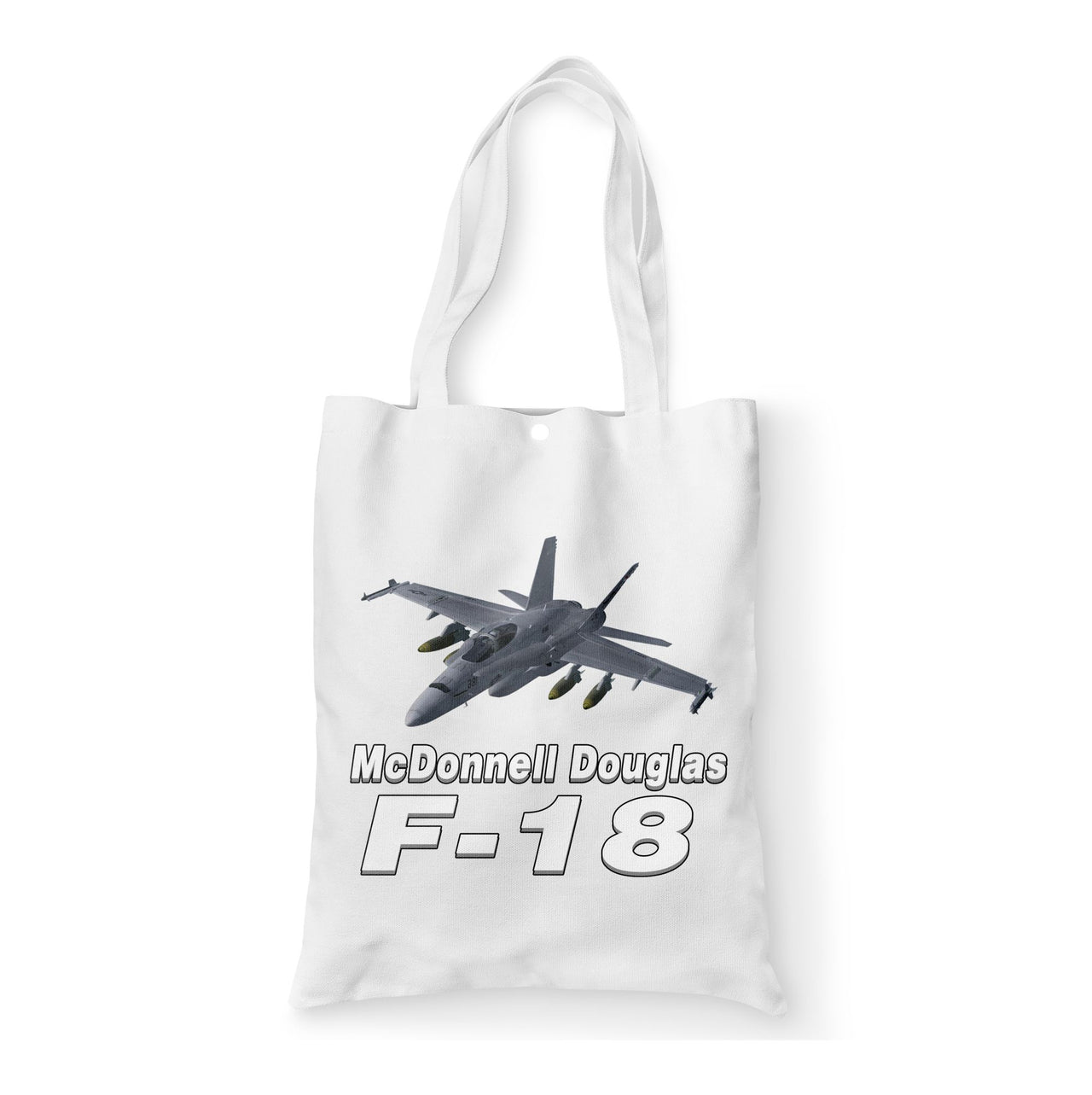 The McDonnell Douglas F18 Designed Tote Bags