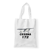 Thumbnail for The Cessna 172 Designed Tote Bags