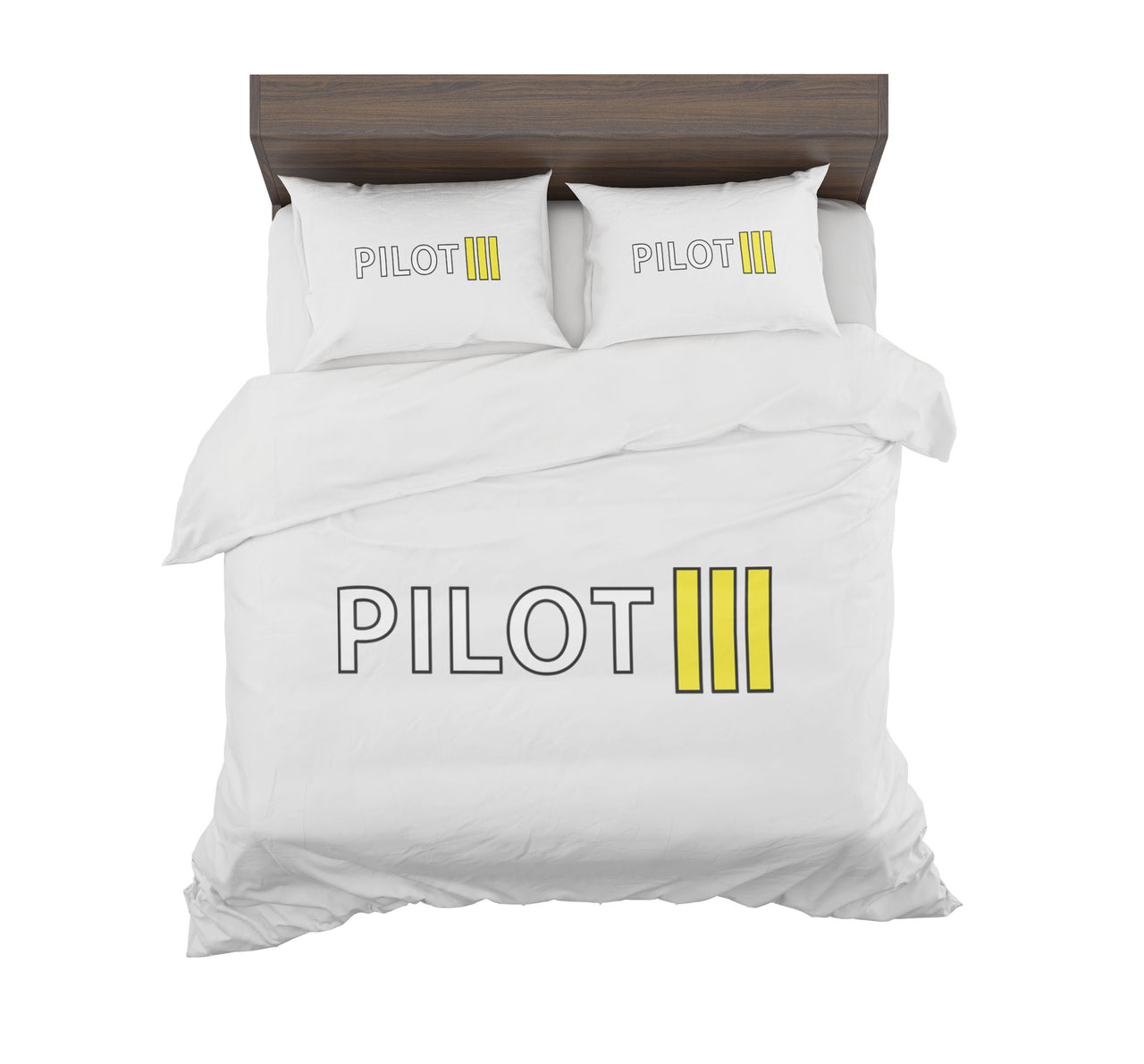 Pilot & Stripes (3 Lines) Designed Bedding Sets