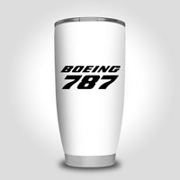 Thumbnail for Boeing 787 & Text Designed Tumbler Travel Mugs