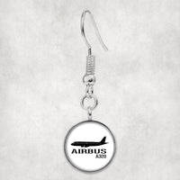 Thumbnail for Airbus A320 Printed Designed Earrings