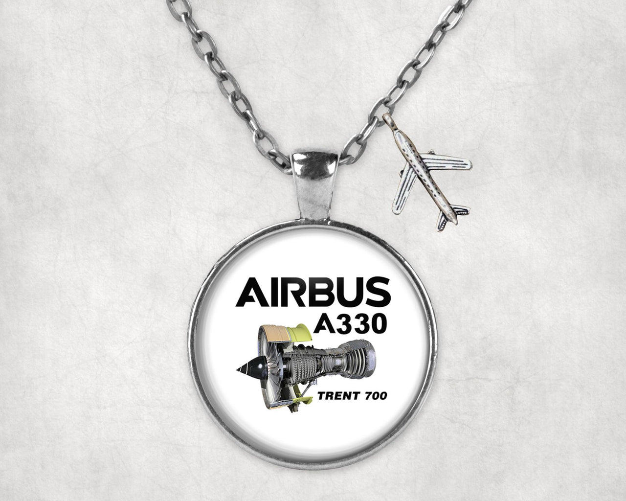 Airbus A330 & Trent 700 Engine Designed Necklaces