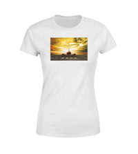 Thumbnail for Ready for Departure Passanger Jet Designed Women T-Shirts