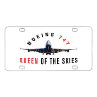 Thumbnail for Boeing 747 Queen of the Skies Designed Metal (License) Plates
