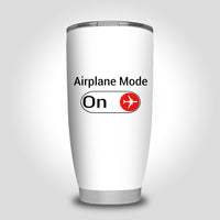 Thumbnail for Airplane Mode On Designed Tumbler Travel Mugs