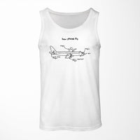 Thumbnail for How Planes Fly Designed Tank Tops
