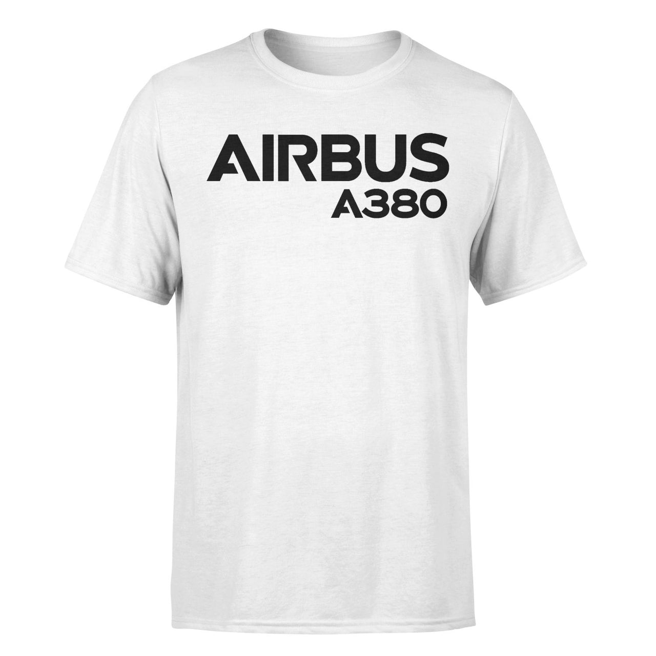 Airbus A380 & Text Designed T-Shirts