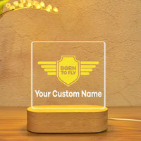 Thumbnail for Custom Name (Badge 5) Designed Night Lamp