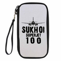 Thumbnail for Sukhoi Superjet 100 & Plane Designed Travel Cases & Wallets