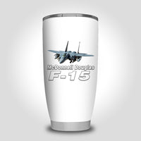 Thumbnail for The McDonnell Douglas F15 Designed Tumbler Travel Mugs
