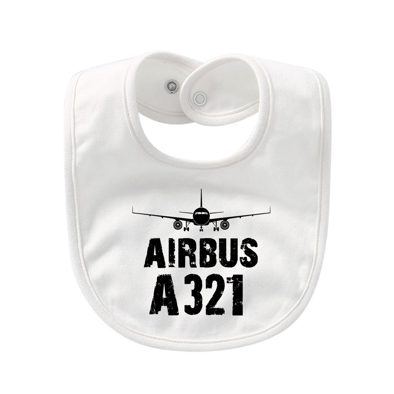 Airbus A321 & Plane Designed Baby Saliva & Feeding Towels