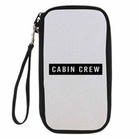 Thumbnail for Cabin Crew Text Designed Travel Cases & Wallets