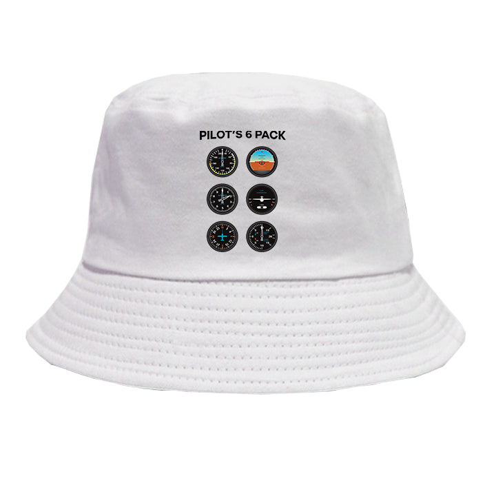 Pilot's 6 Pack Designed Summer & Stylish Hats