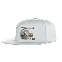 Thumbnail for Airbus A320 & V2500 Engine Designed Snapback Caps & Hats
