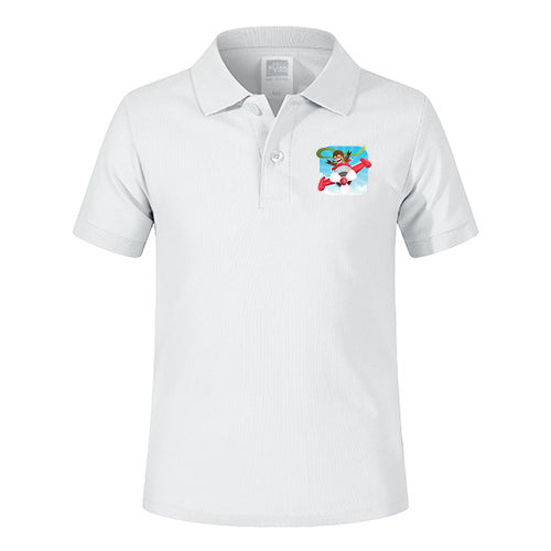 Happy Pilot Designed Children Polo T-Shirts