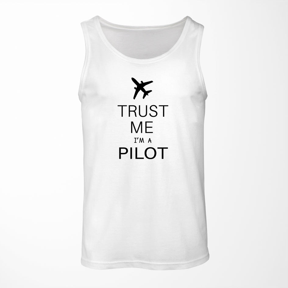 Trust Me I'm a Pilot 2 Designed Tank Tops