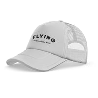 Thumbnail for Flying All Around The World Designed Trucker Caps & Hats