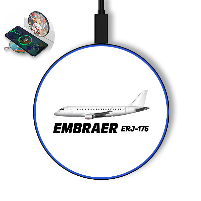 The Embraer ERJ-175 Designed Wireless Chargers
