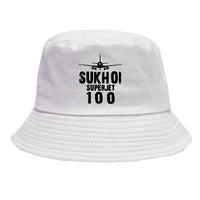 Thumbnail for Sukhoi Superjet 100 & Plane Designed Summer & Stylish Hats