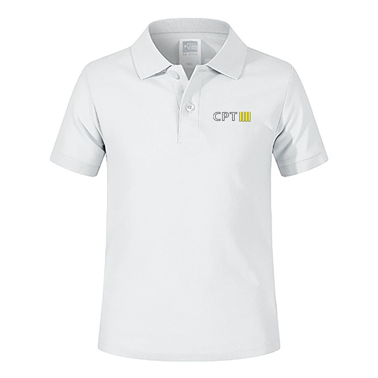 CPT & 4 Lines Designed Children Polo T-Shirts