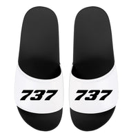 Thumbnail for 737 Flat Text Designed Sport Slippers