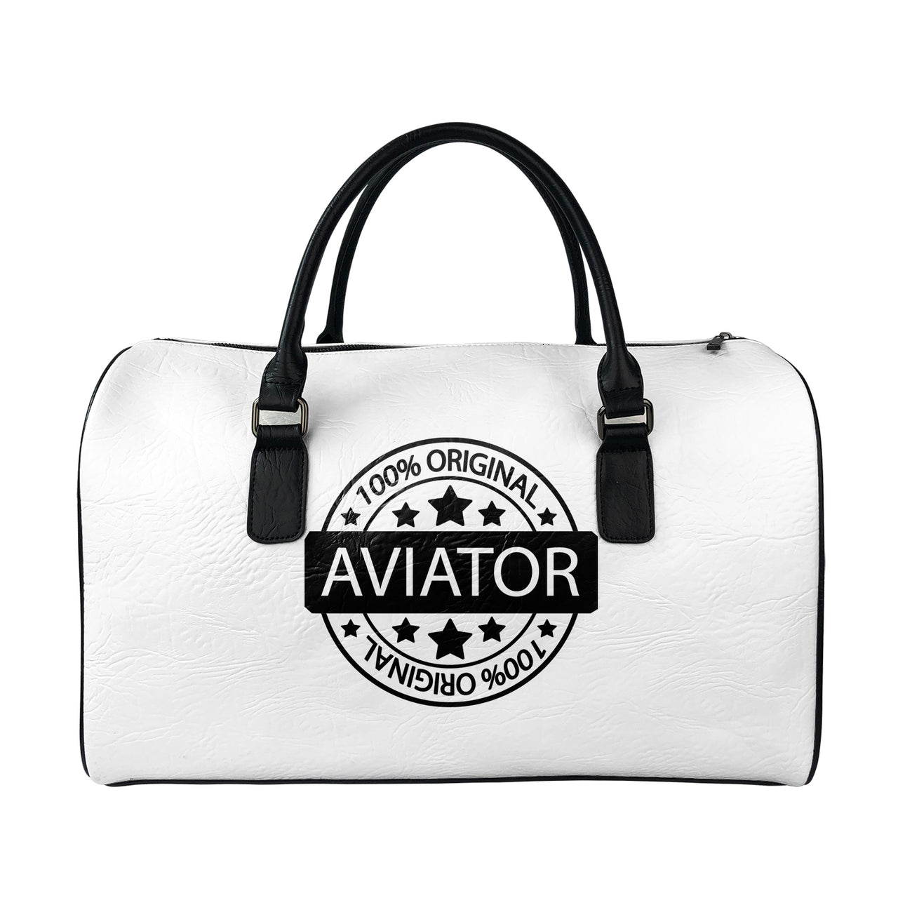 %100 Original Aviator Designed Leather Travel Bag