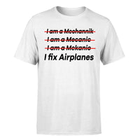 Thumbnail for I Fix Airplanes Designed T-Shirts