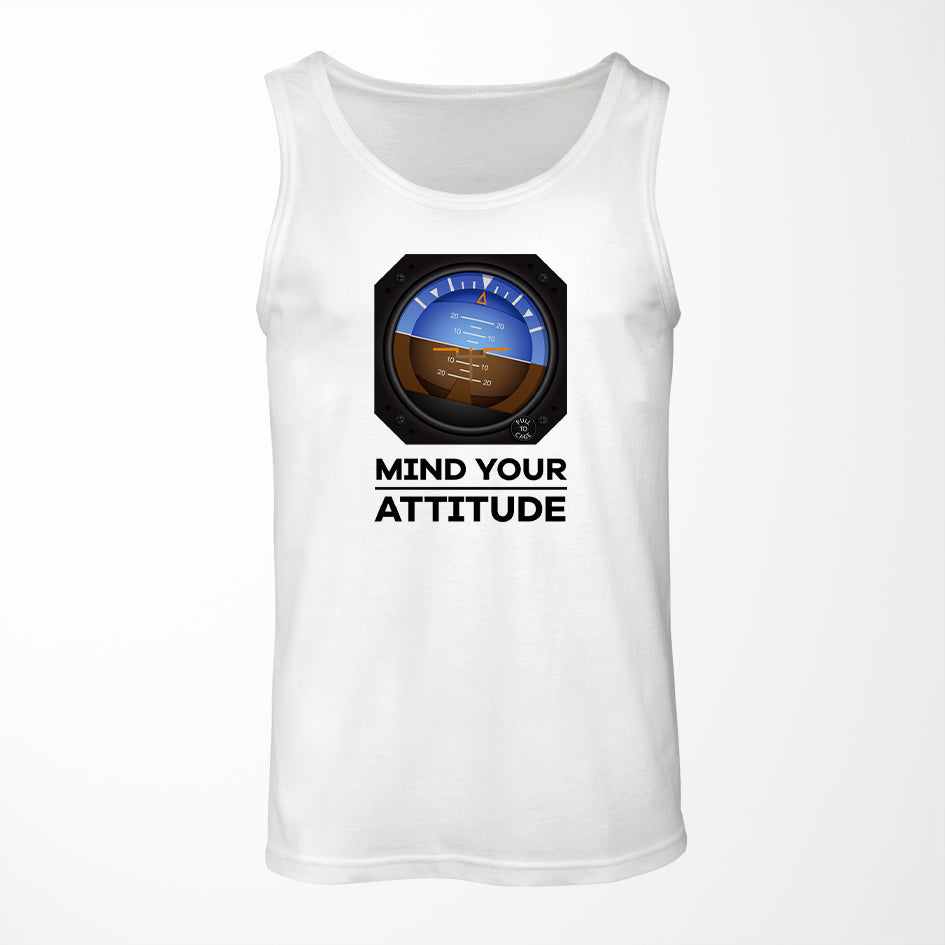 Mind Your Attitude Designed Tank Tops
