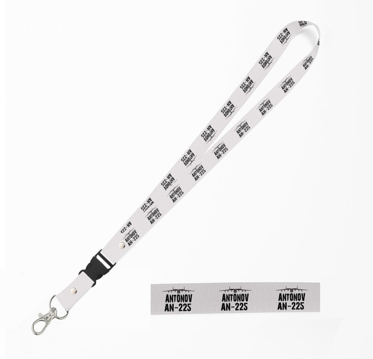 Antonov AN-225 & Plane Designed Detachable Lanyard & ID Holders
