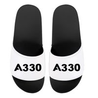 Thumbnail for A330 Flat Text Designed Sport Slippers
