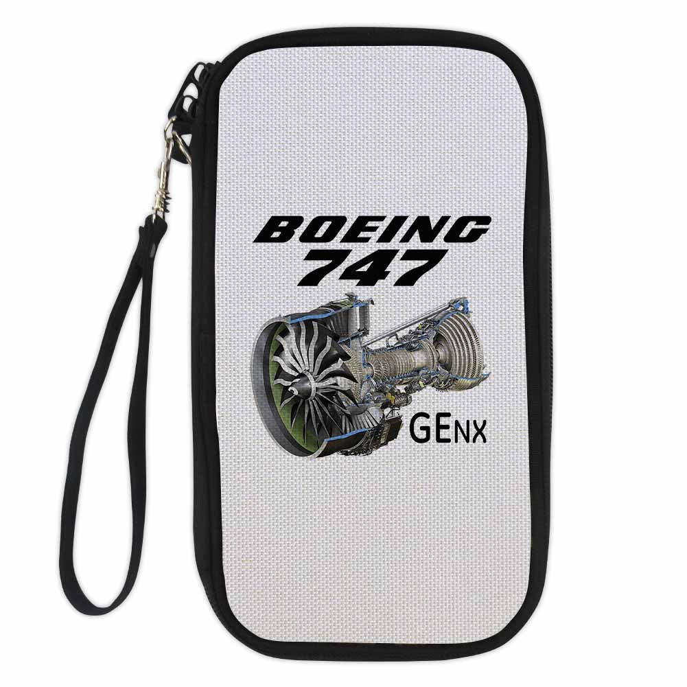 Boeing 747 & GENX Engine Designed Travel Cases & Wallets