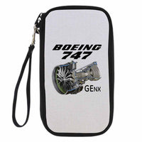 Thumbnail for Boeing 747 & GENX Engine Designed Travel Cases & Wallets