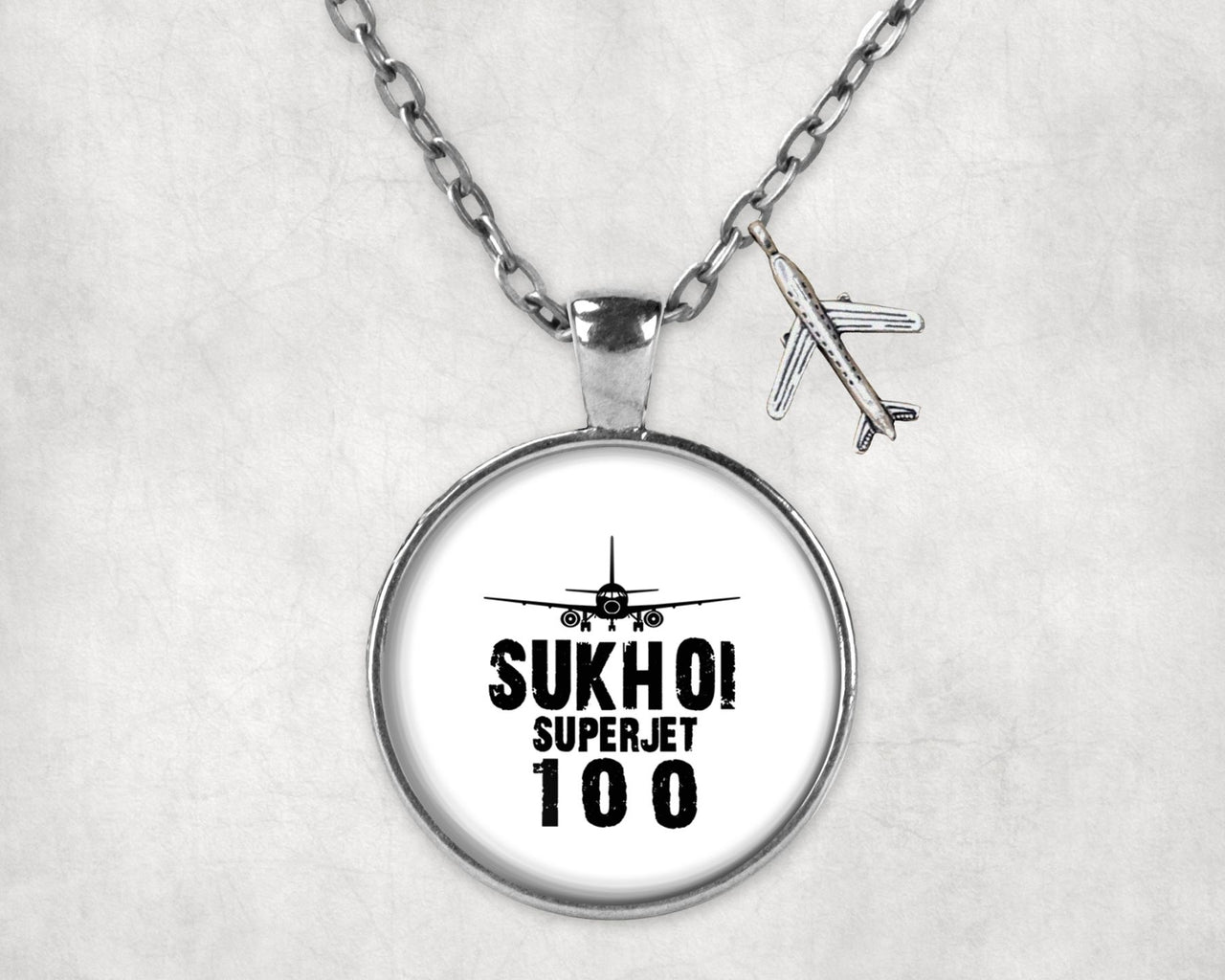 Sukhoi Superjet 100 & Plane Designed Necklaces