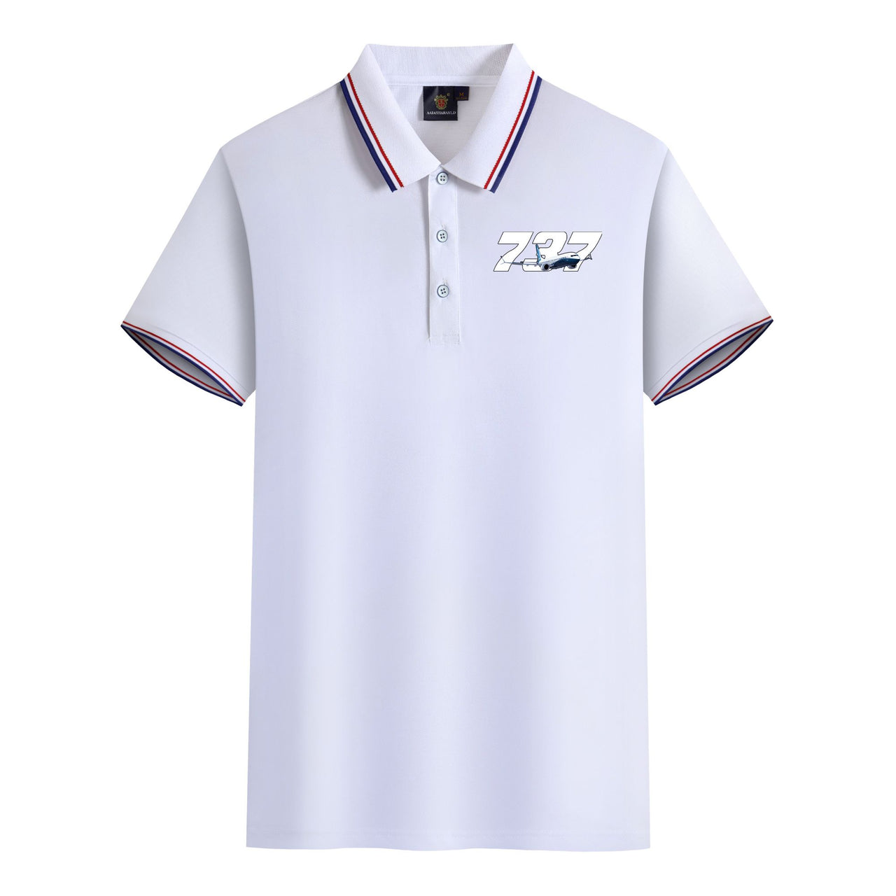 Super Boeing 737 Designed Stylish Polo T-Shirts
