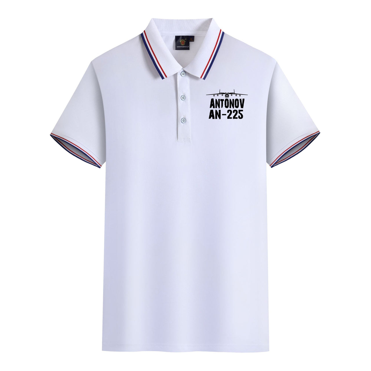 Antonov AN-225 & Plane Designed Stylish Polo T-Shirts