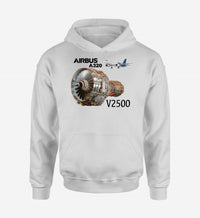 Thumbnail for Airbus A320 & V2500 Engine Designed Hoodies