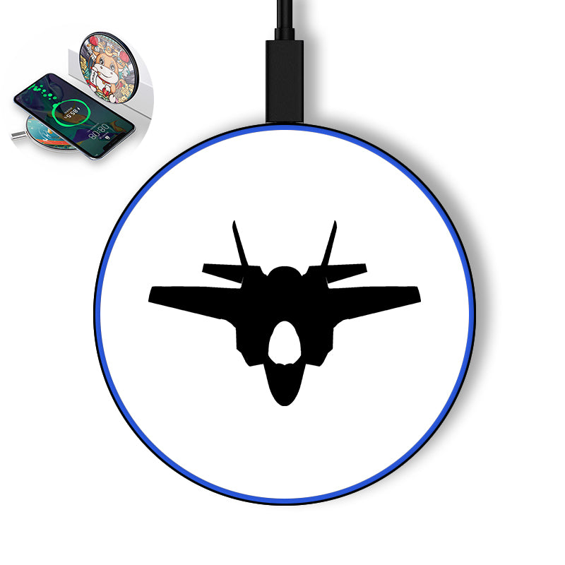 Lockheed Martin F-35 Lightning II Silhouette Designed Wireless Chargers