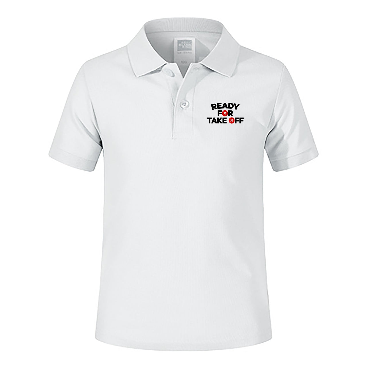 Ready For Takeoff Designed Children Polo T-Shirts