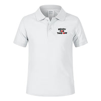 Thumbnail for Ready For Takeoff Designed Children Polo T-Shirts