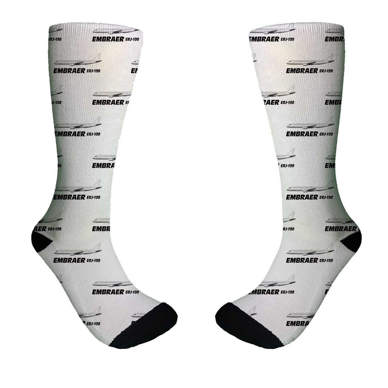 The Embraer ERJ-190 Designed Socks