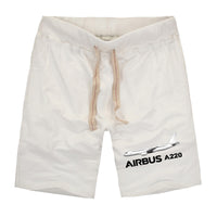 Thumbnail for The Airbus A220 Designed Cotton Shorts