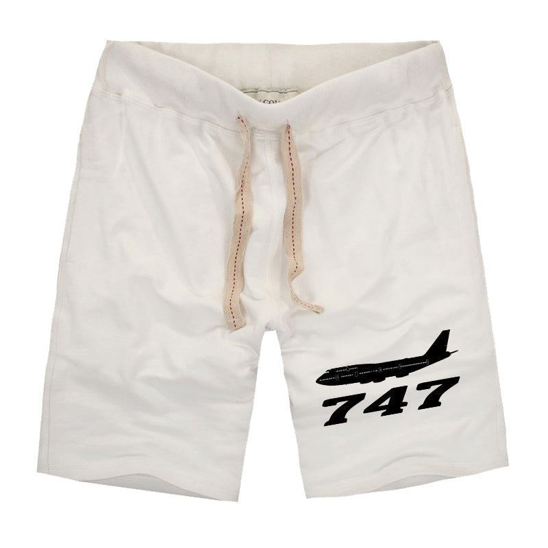 Boeing 747 - Queen of the Skies (2) Designed Cotton Shorts