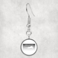 Thumbnail for Airbus A350XWB & Dots Designed Earrings