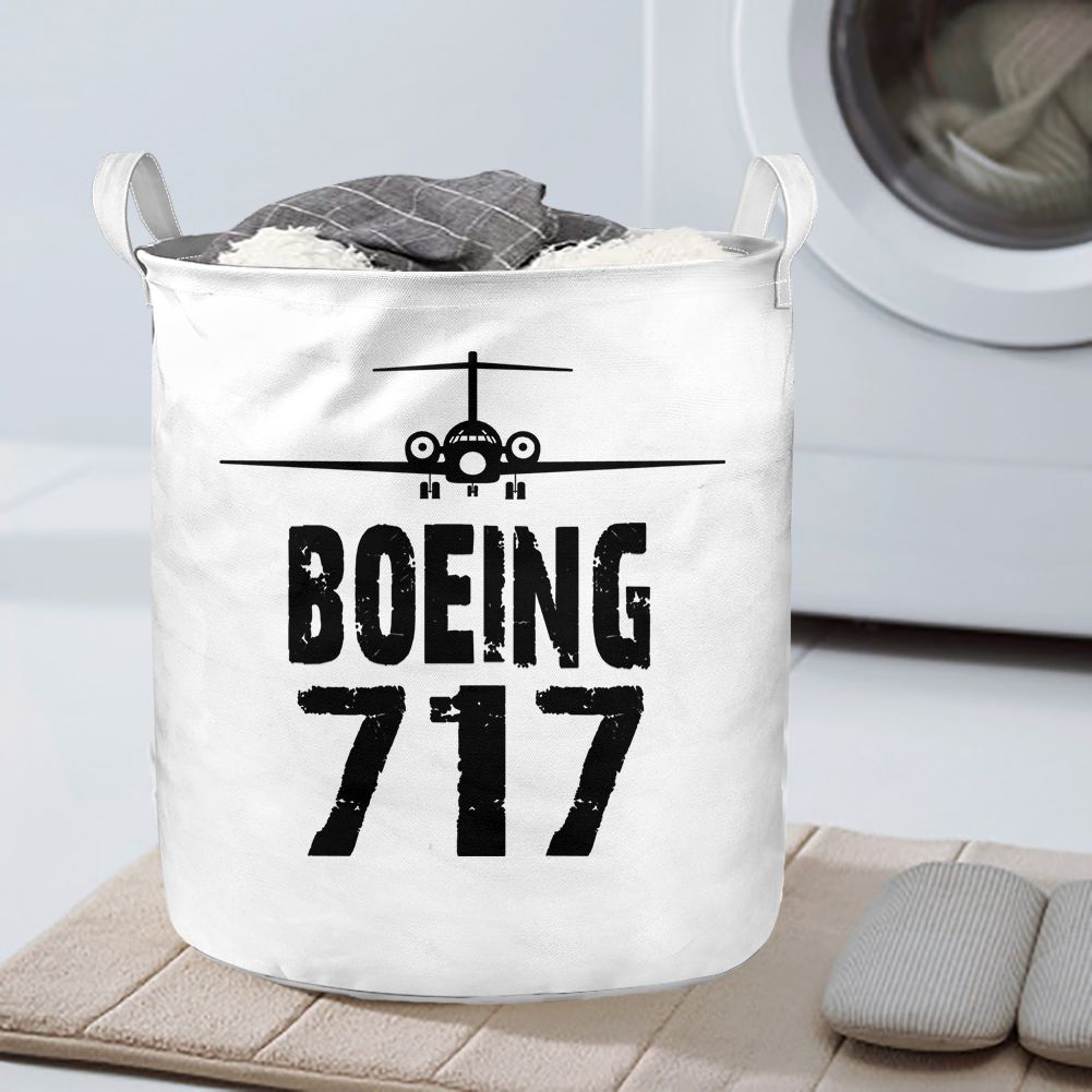 Boeing 717 & Plane Designed Laundry Baskets