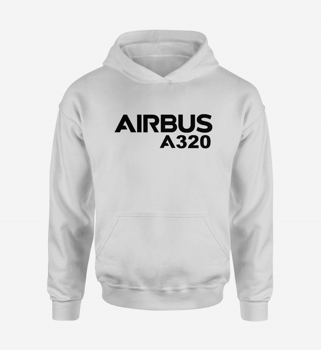 Airbus A320 & Text Designed Hoodies