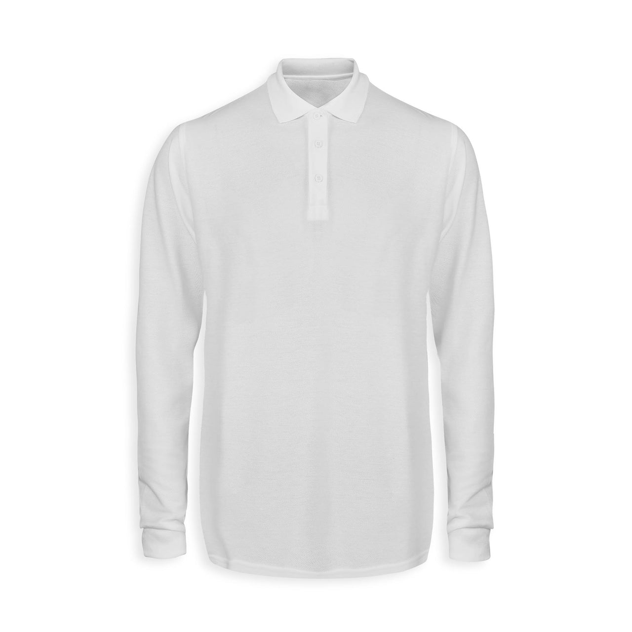 NO Design Super Quality Long Sleeve Polo T-Shirts