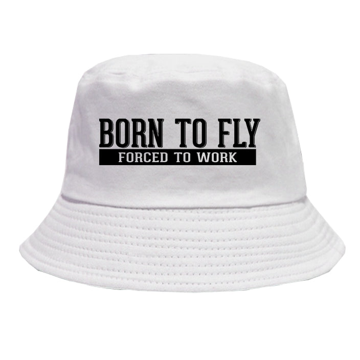 Born To Fly Forced To Work Designed Summer & Stylish Hats