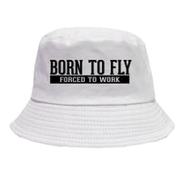 Thumbnail for Born To Fly Forced To Work Designed Summer & Stylish Hats